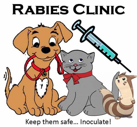 Free Rabies Clinic Saturday, March 23rd