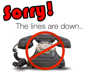 Borough Phone Lines Are Down