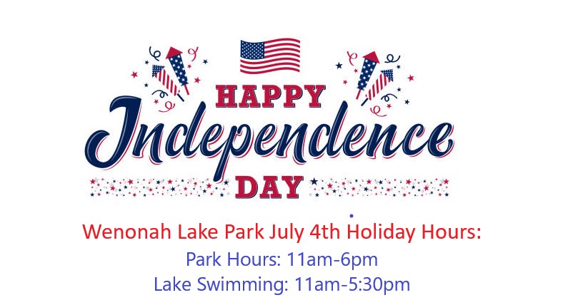July 4th Lake Swim Program Special Information