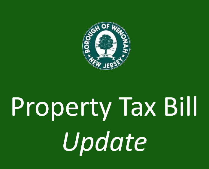 Property Tax Bill Update